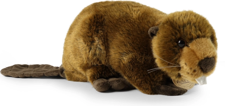 Castoro di peluche 28 cm eco‑friendly
