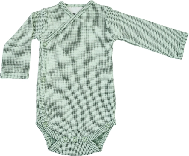 Body idrofilo per bambini Lodger a maniche lunghe Ciumbelle Peppermint taglia 74