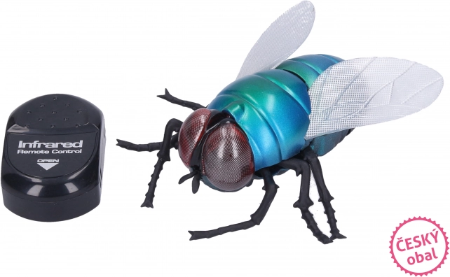 Mosca gigante RC telecomandata 11x9 cm - confezione ceca