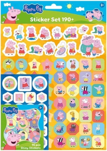 Set di adesivi 190+ Peppa Pig