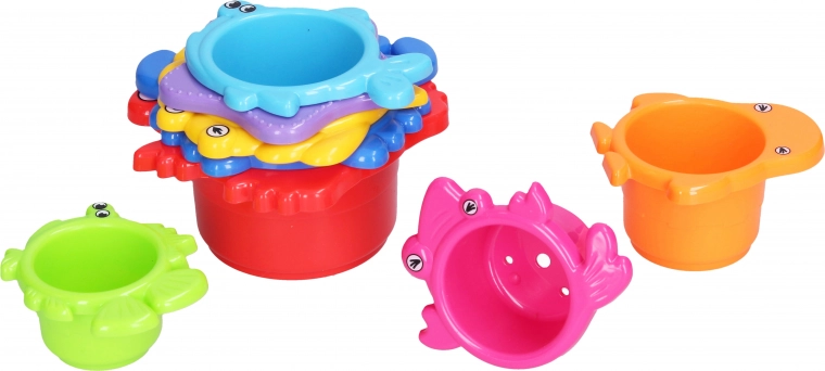 Bicchieri pieghevoli a forma di animali marini