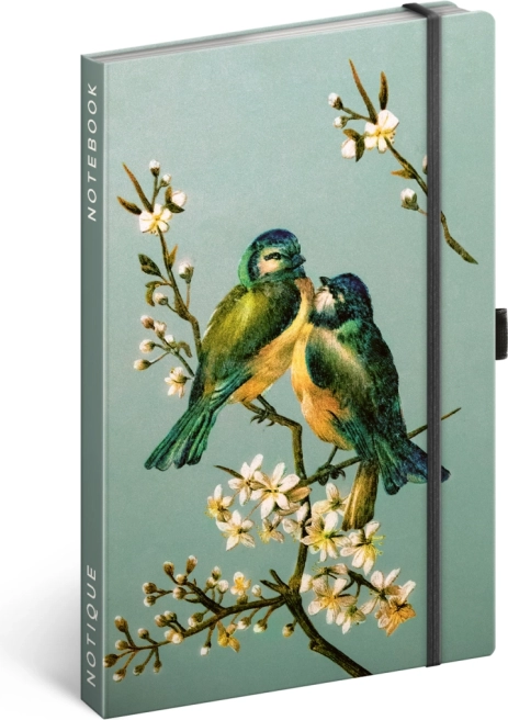 Notique taccuino puntinato Uccelli di Kateřina Winterová 13 × 21 cm