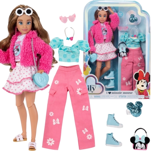 Bambola alla moda Disney ILY 4Ever ispirata a Minnie con accessori 30 cm