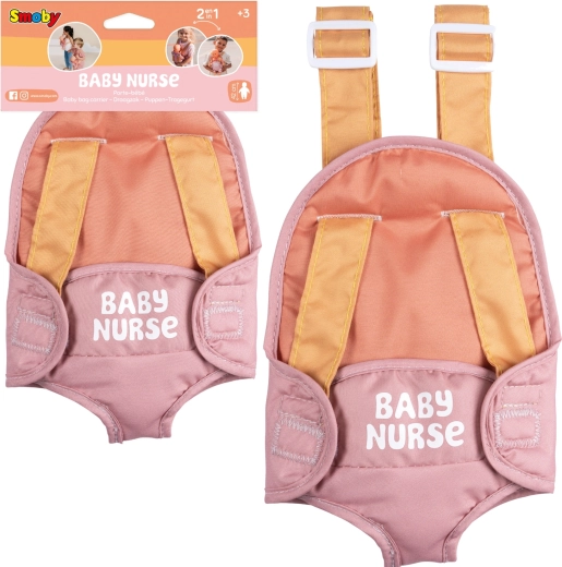Marsupio per bambole BABY NURSE – morbido e regolabile