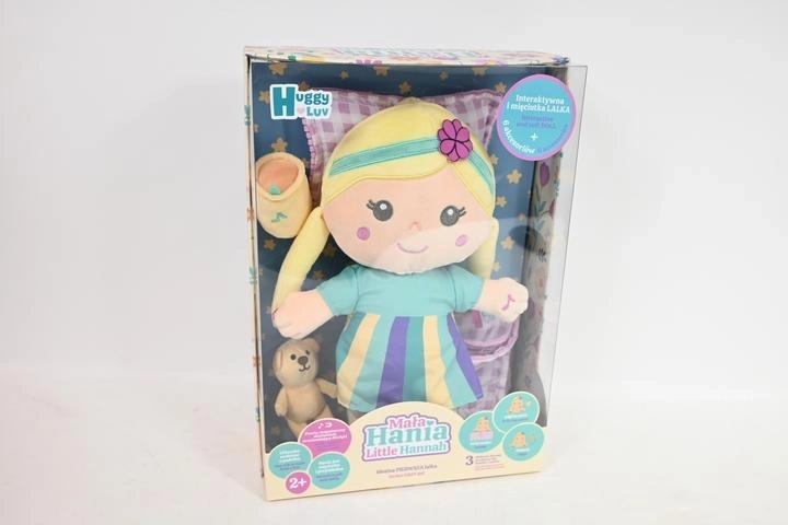 Huggy Luv bambola morbida interattiva Hania con accessori - 1 pezzo