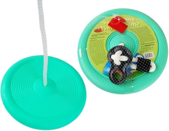 Altalena rotonda a piatto per bambini – Verde