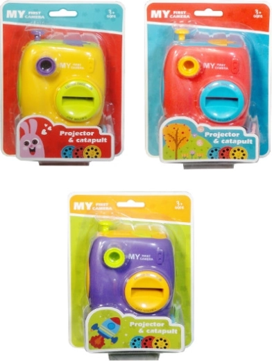 Proiettore e catapulta 2-in-1 – fotocamera per bambini