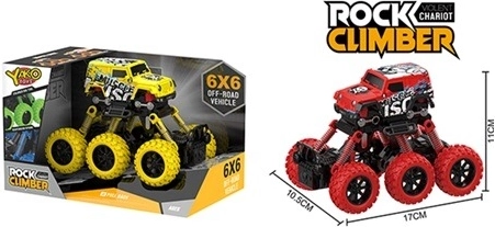 Auto Graffiti Crawler 6WD 1:43 a retrocarica
