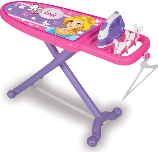 Jamara set da stiro per bambini little laundry princess (6 pezzi)