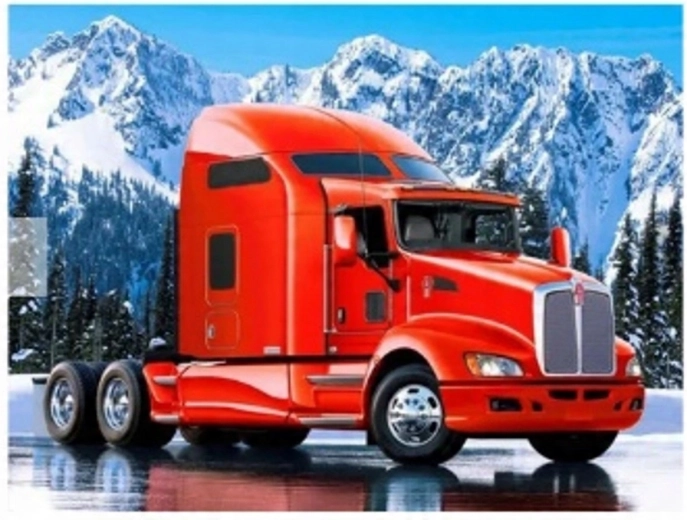 Norimpex Dipingi con i numeri Camion in montagna 40 × 50 cm
