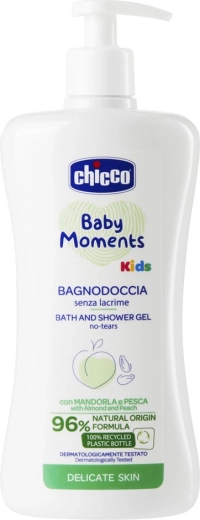 Chicco gel doccia Baby Moments Kids 500 ml per bambini da 12 mesi