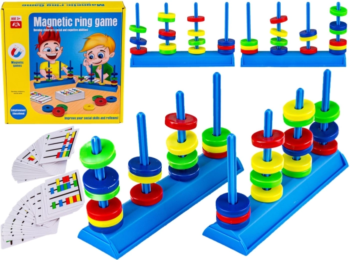 Gioco di logica e abilità Anelli magnetici