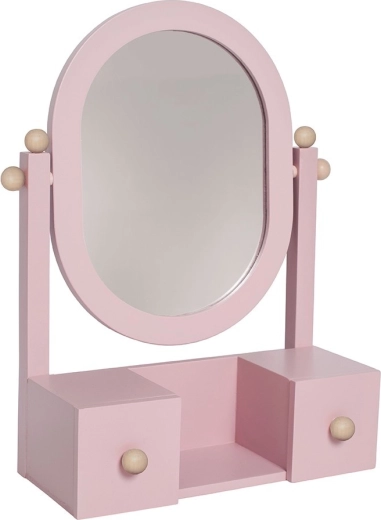 Jabadabado specchio da toilette per bambini rosa