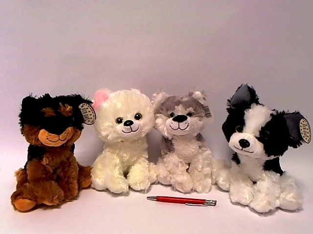 Cagnolino di peluche con suono 20 cm