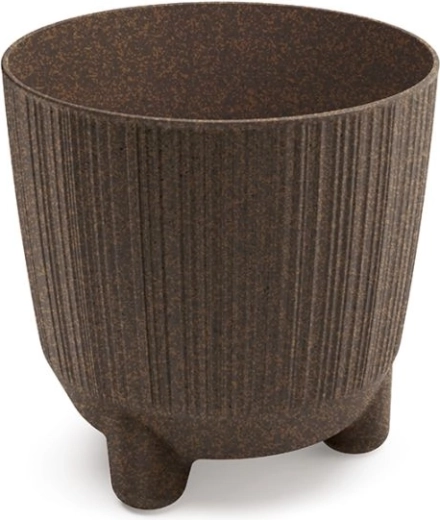 Vaso Ryfo N Eco Wood 14,5 cm caffè