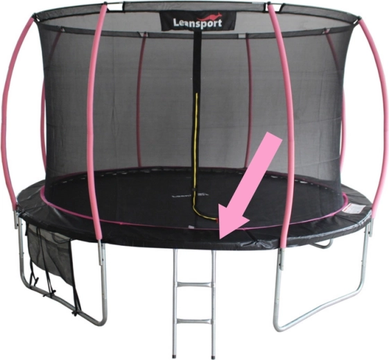 Copertura per molle per Trampolino Sport Max 10ft Nero e rosa