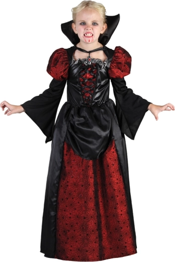 Costume da vampira per bambini 120–130 cm