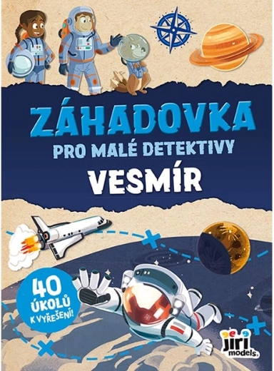 Libro di enigmi per piccoli detective: Spazio