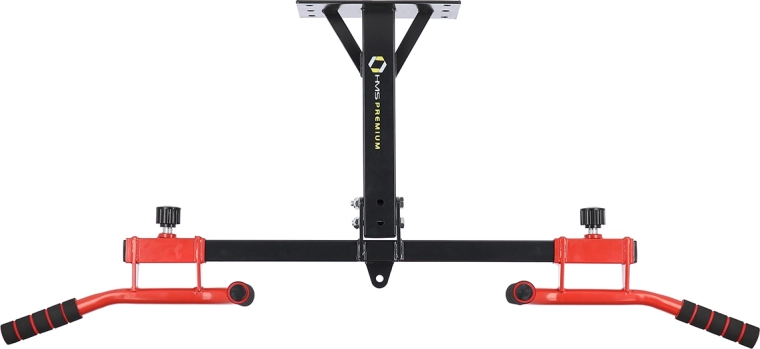 Sbarra per parete e soffitto HMS PREMIUM DD10 con supporto per sacco da boxe