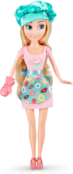 set di gioco Sparkle Girlz pasticciera con 30 accessori