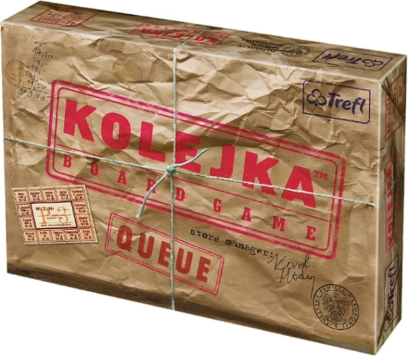 Kolejka – gioco da tavolo familiare ambientato nel periodo del comunismo negli anni ’80