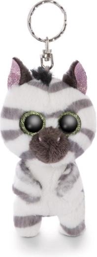 Ciondolo in peluche Zebra Mankalita NICI Glubschis Safari Edition