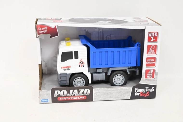 Camion ribaltabile a frizione con luci e suoni