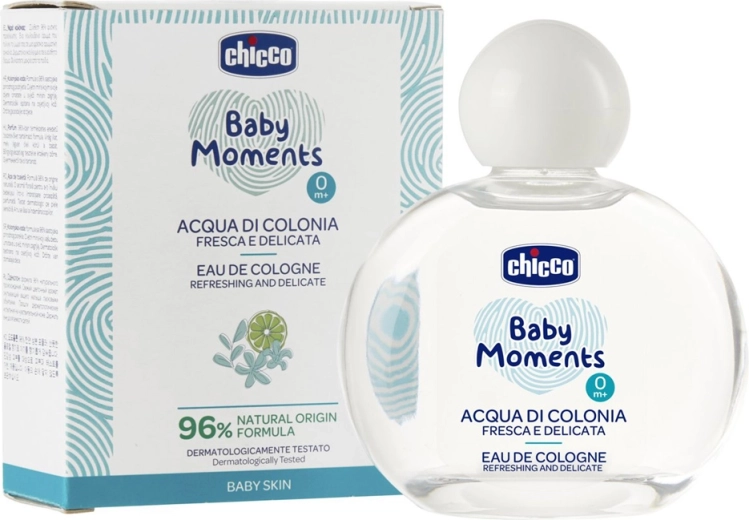 Chicco acqua profumata delicata per bambini Baby Moments Delicate 100 ml