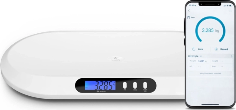Bilancia digitale per neonati TRUELIFE BabyScale B5 BT con Bluetooth