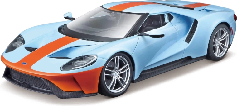 Maisto 2017 Ford GT blu-arancione 1:18