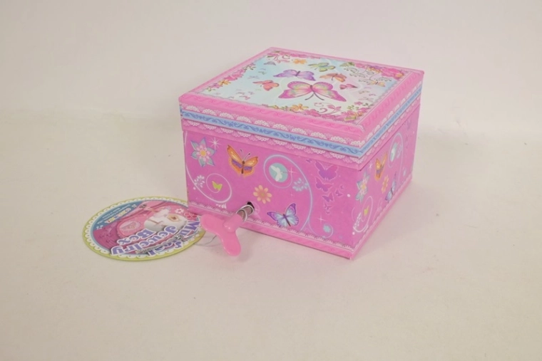 Portagioie musicale classico Pecoware con farfalle