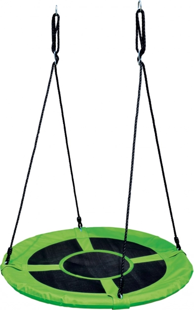 Nido altalena verde per bambini