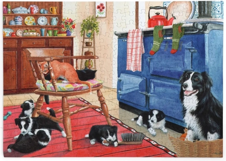 House of Puzzles Animali domestici – puzzle con 250 pezzi grandi