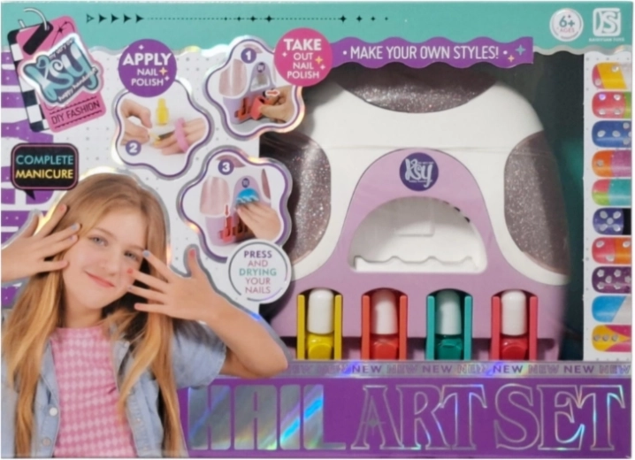 Set di bellezza per lo styling delle unghie - 1 pezzo