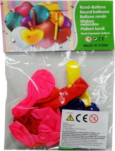 Palloncini metallici – set da 20 pezzi