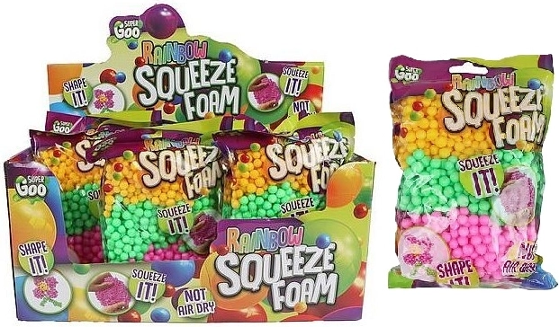 Super Goo schiuma modellabile arcobaleno 33 g