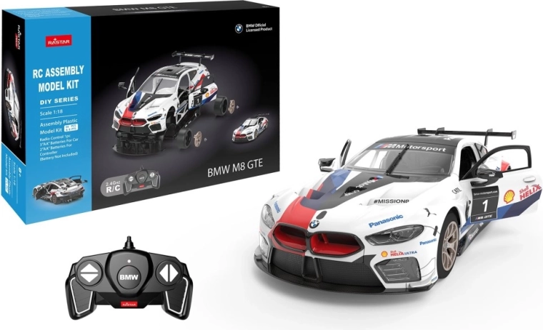 Kit di costruzione R/C BMW M8 GTE in scala 1:18