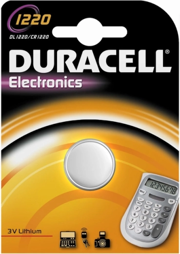 Duracell CR1220 batteria a bottone al litio 3 V 36 mAh
