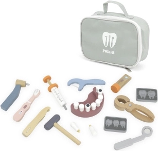 Set dentistico in legno con borsa Viga PolarB