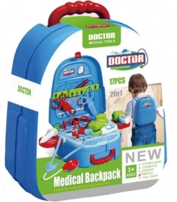 Set medico per bambini 17 pezzi zainetto