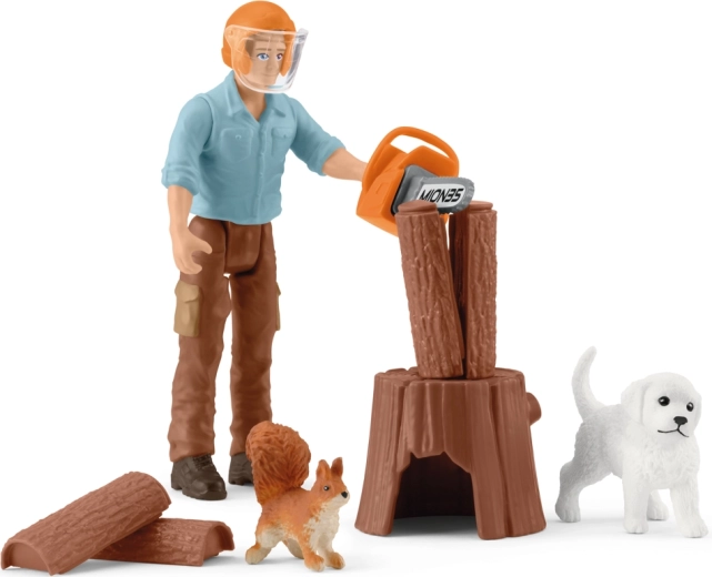 Guardaboschi – set di gioco SCHLEICH Pocket Set