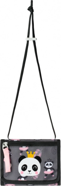 BAAGL portafoglio da collo per bambini con panda