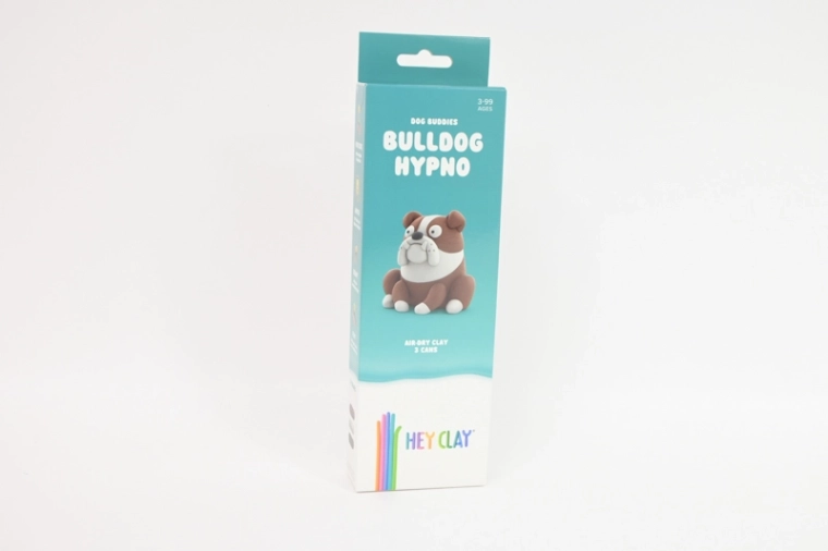 Hey Clay Amici cani: Bulldog (3 confezioni)