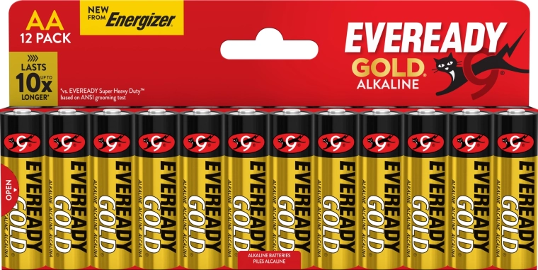 Energizer Eveready Gold AA batterie alcaline