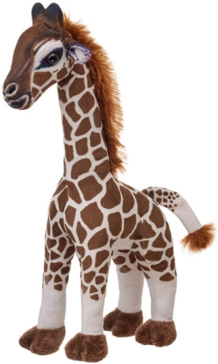Giraffa peluche realistica 30 cm
