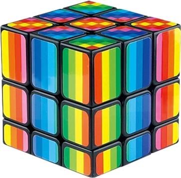 Rompicapo Magico Cubo Arcobaleno