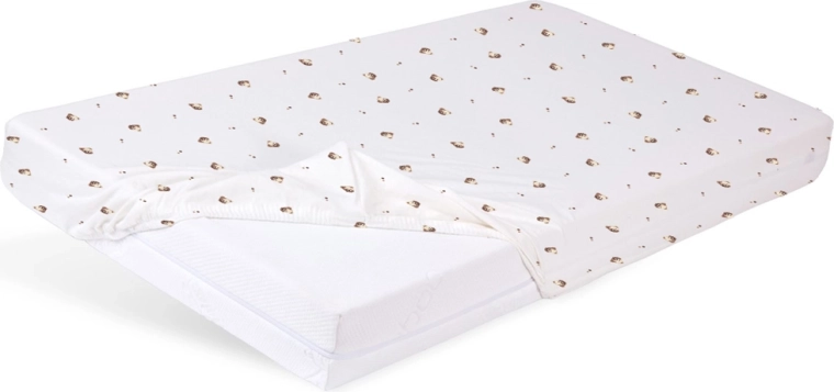 Babymatex lenzuolo con angoli in jersey per lettino 60 × 120 cm orsetto - 1 pezzo