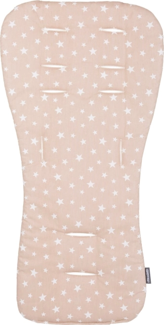 Morbido inserto per passeggino Chipolino Beige Stars
