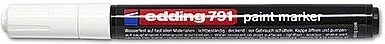 Pennarello laccato bianco Edding 791