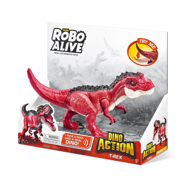 Robo Alive dinosauro T‑Rex con azione